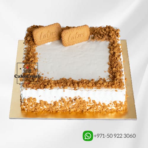 Lotus Biscoff Cake