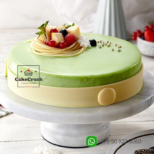 Pistachio Trio Cake