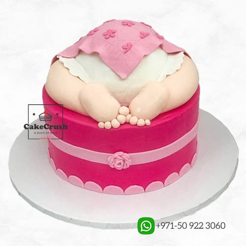 Baby Shower Cake For Her in dubai