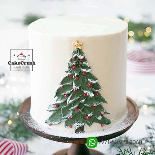 Christmas Tree Cake