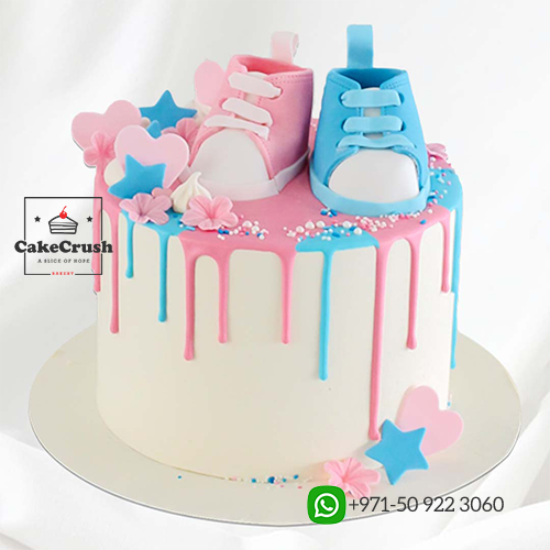 Gender Reveal Surprise Cake