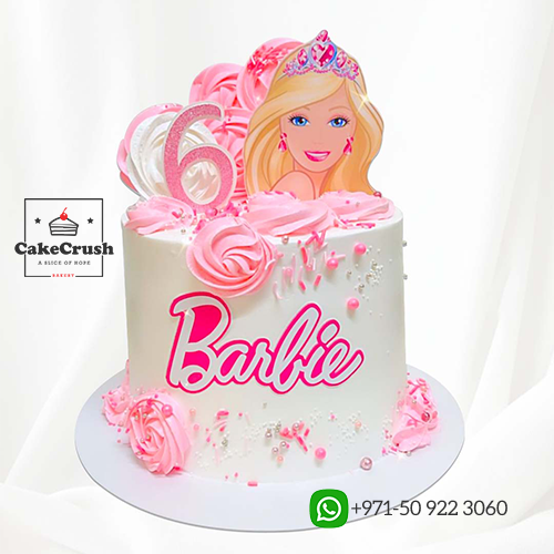 Cute Barbie Cake in dubai