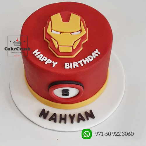 Iron Man power Cake