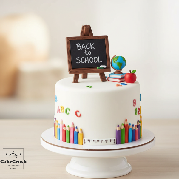 The Chalkboard Champion Cake