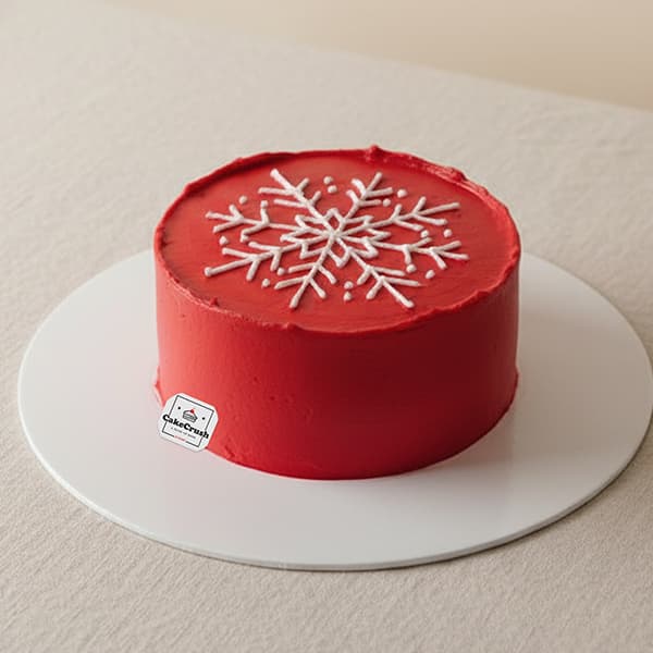 The Snowflake Christmas Cake in dubai