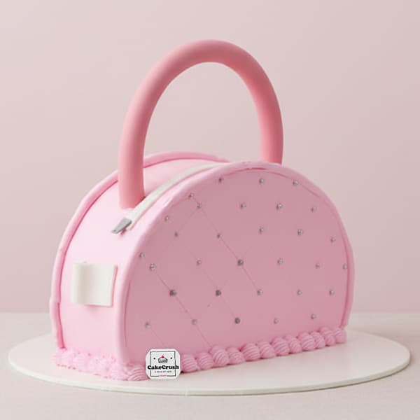 The Rose Pink Handbag Cake