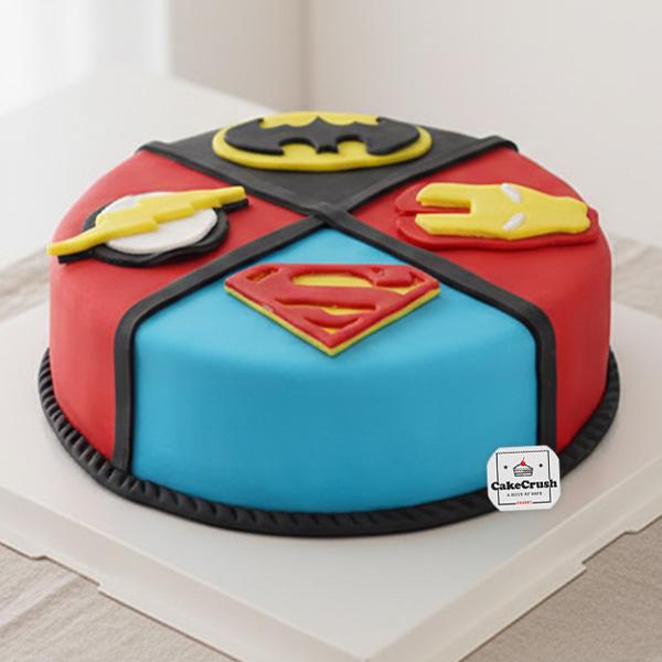 Avengers Delight Cake