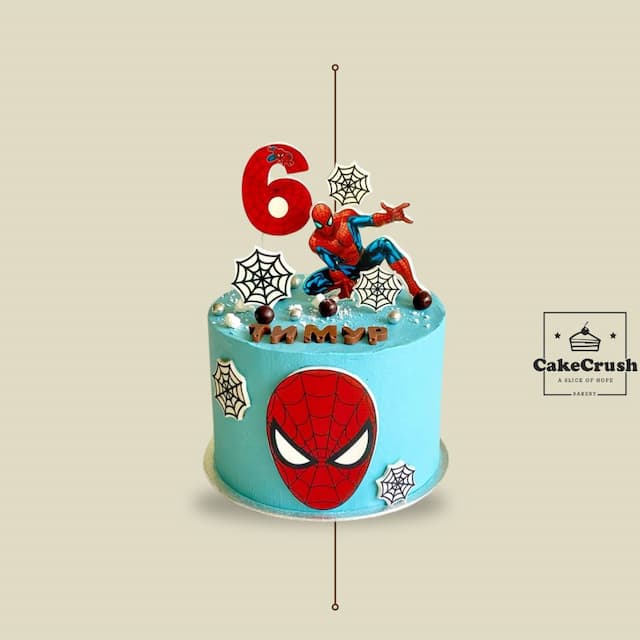 Marvel Spidey Cake