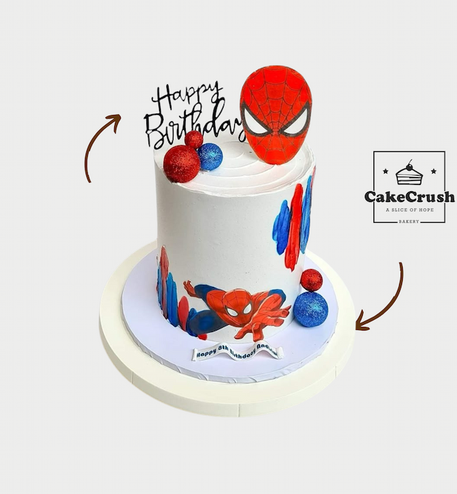 Ultimate Spider Bash Cake