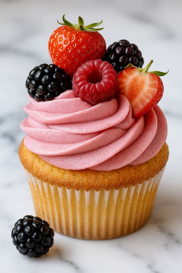 Berry Bliss Cupcake
