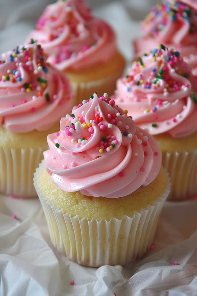 Sprinkle Bliss Cupcake