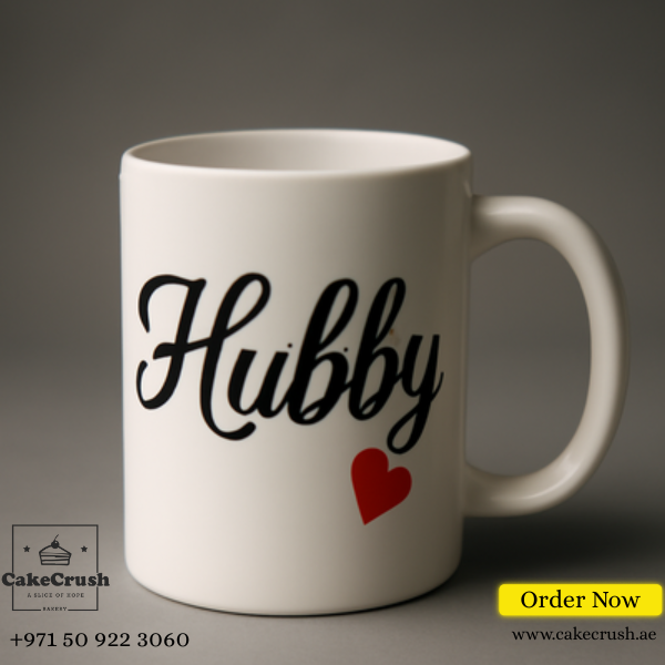 Personalized Hubby Ceramic Mug in dubai