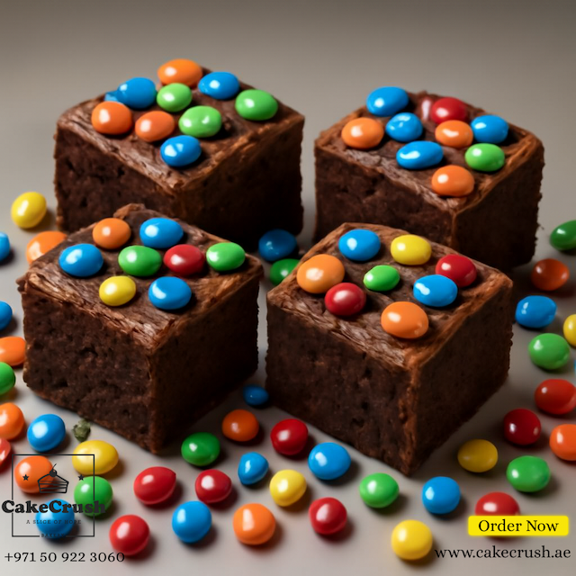 Rainbow Bliss Brownies