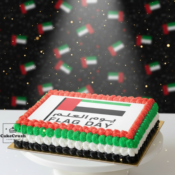 Ittihad Flag Day Celebration Cake in dubai