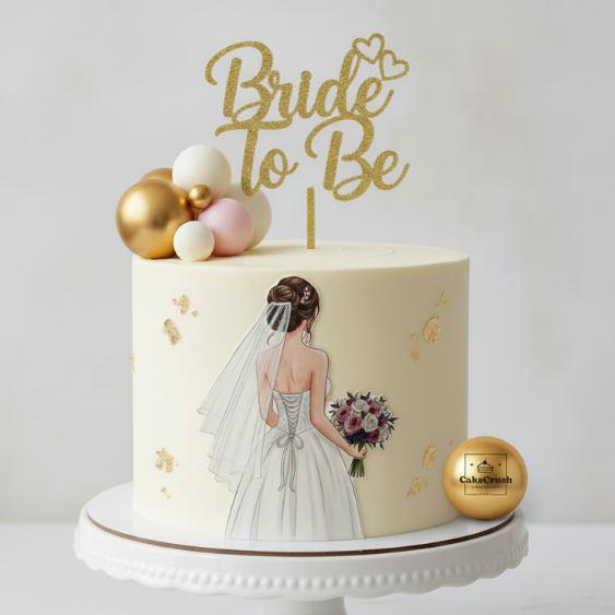 The Bridal Portrait Cake