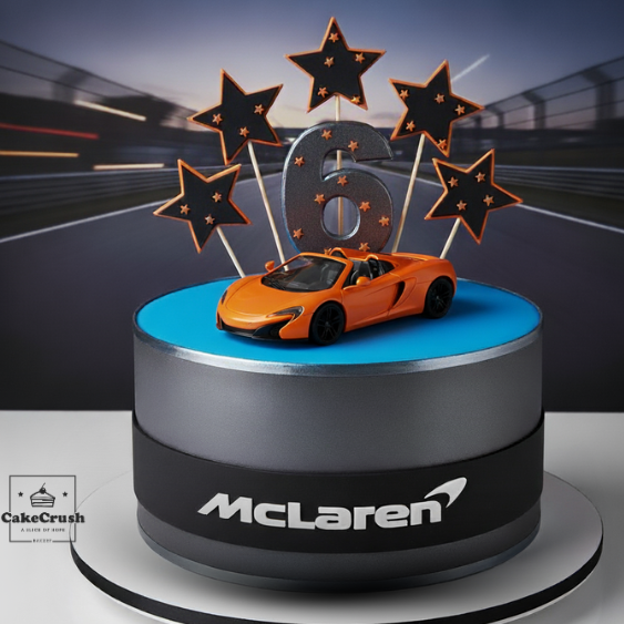 McLaren Shadow Racer Cake