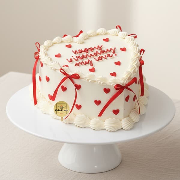 Ribbon of Love Cake